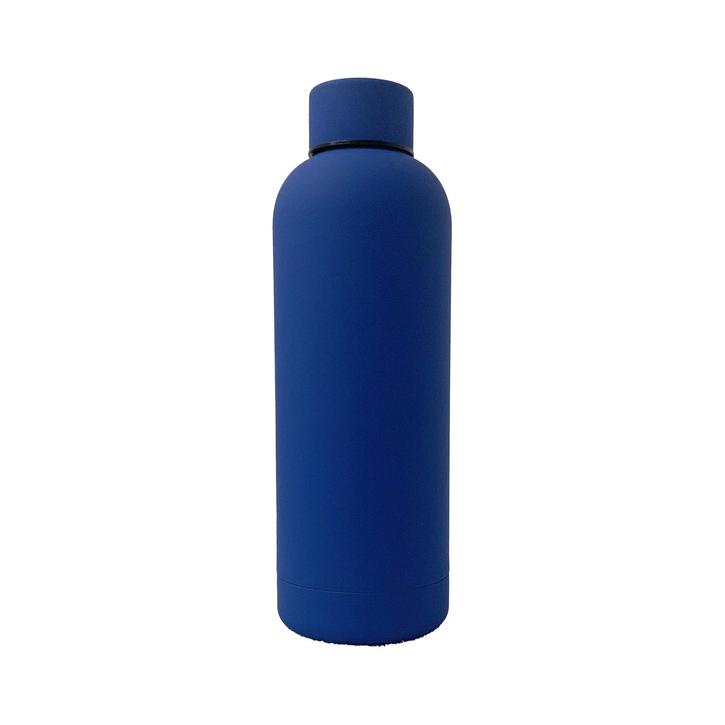 17 oz Rubber Vacuum Insulated Stainless Steel Water Bottle