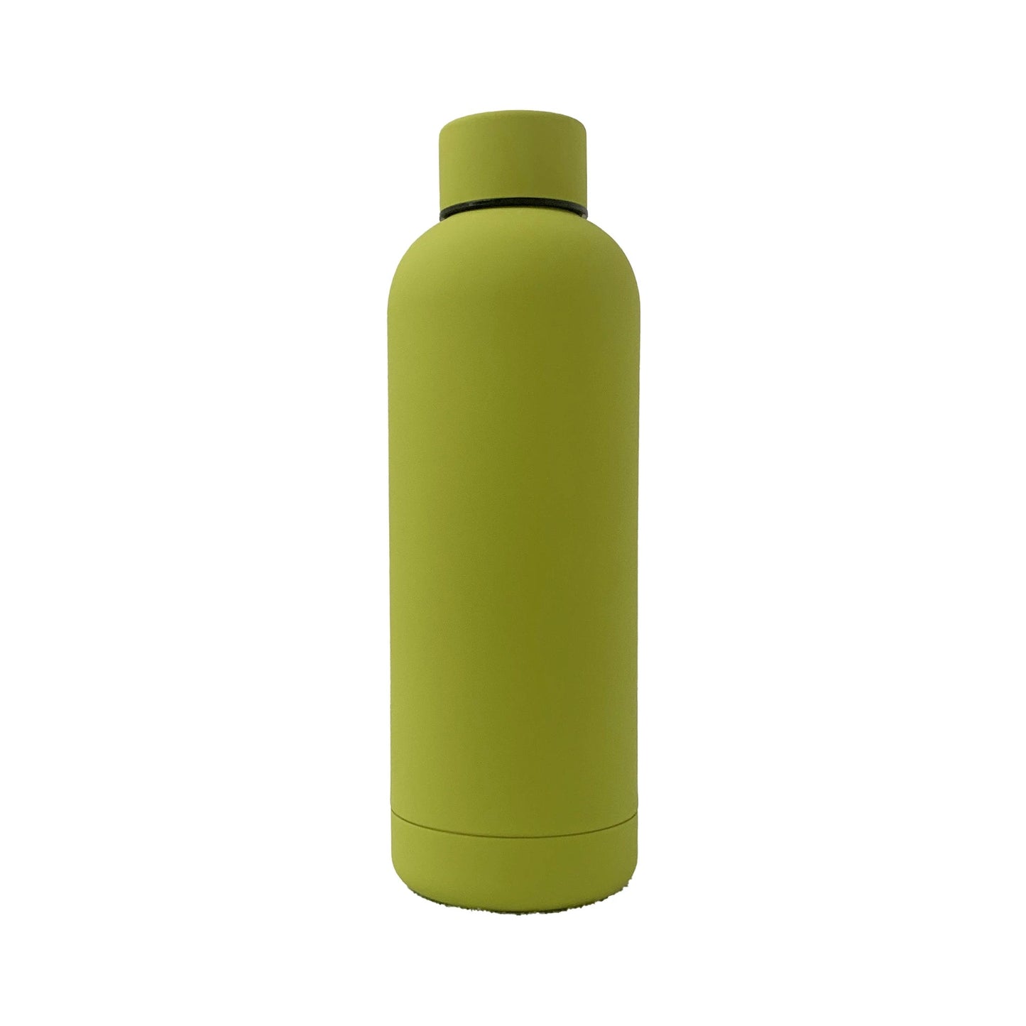 17 oz Rubber Vacuum Insulated Stainless Steel Water Bottle