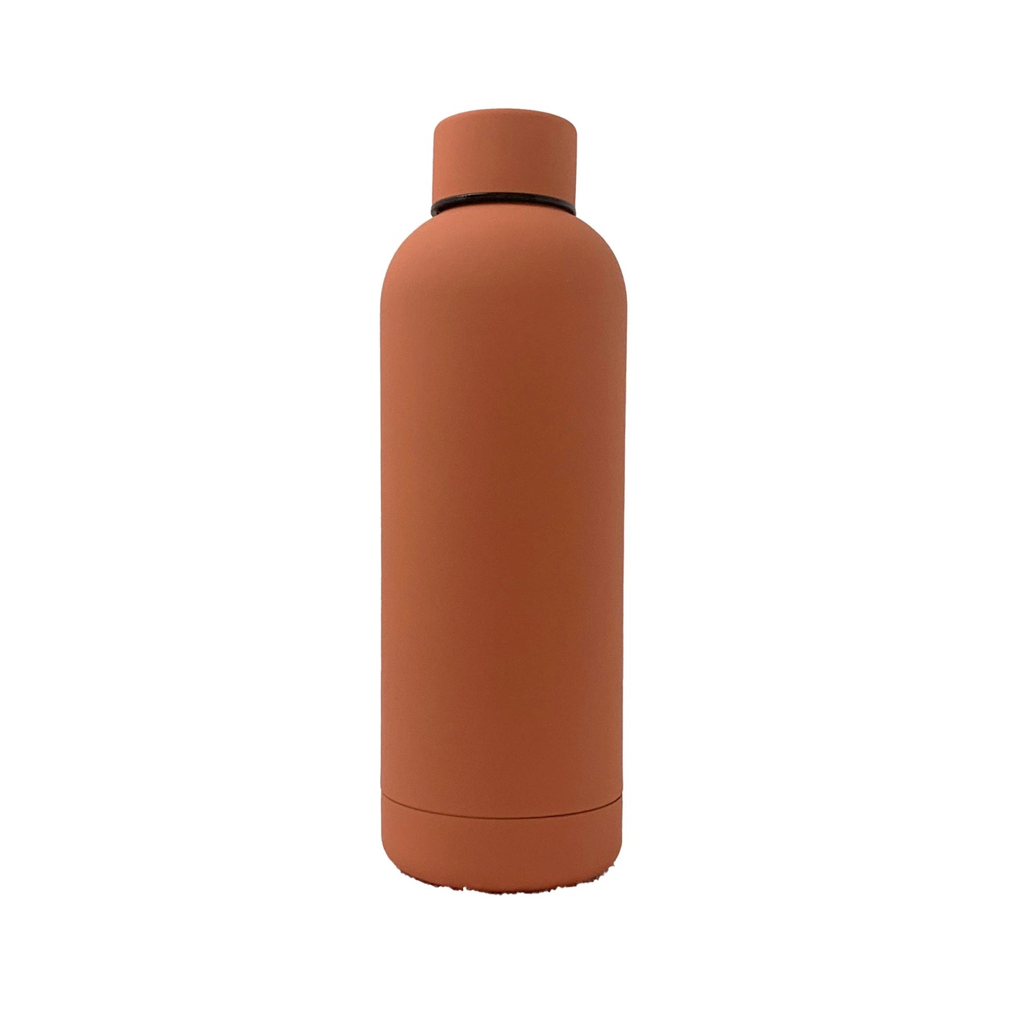 17 oz Rubber Vacuum Insulated Stainless Steel Water Bottle