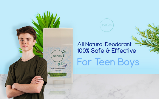 All Natural Deodorant for kids & Teens