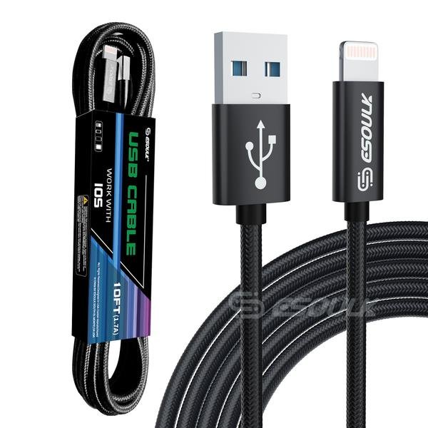 10FT USB cable for iPhone XR XS Max