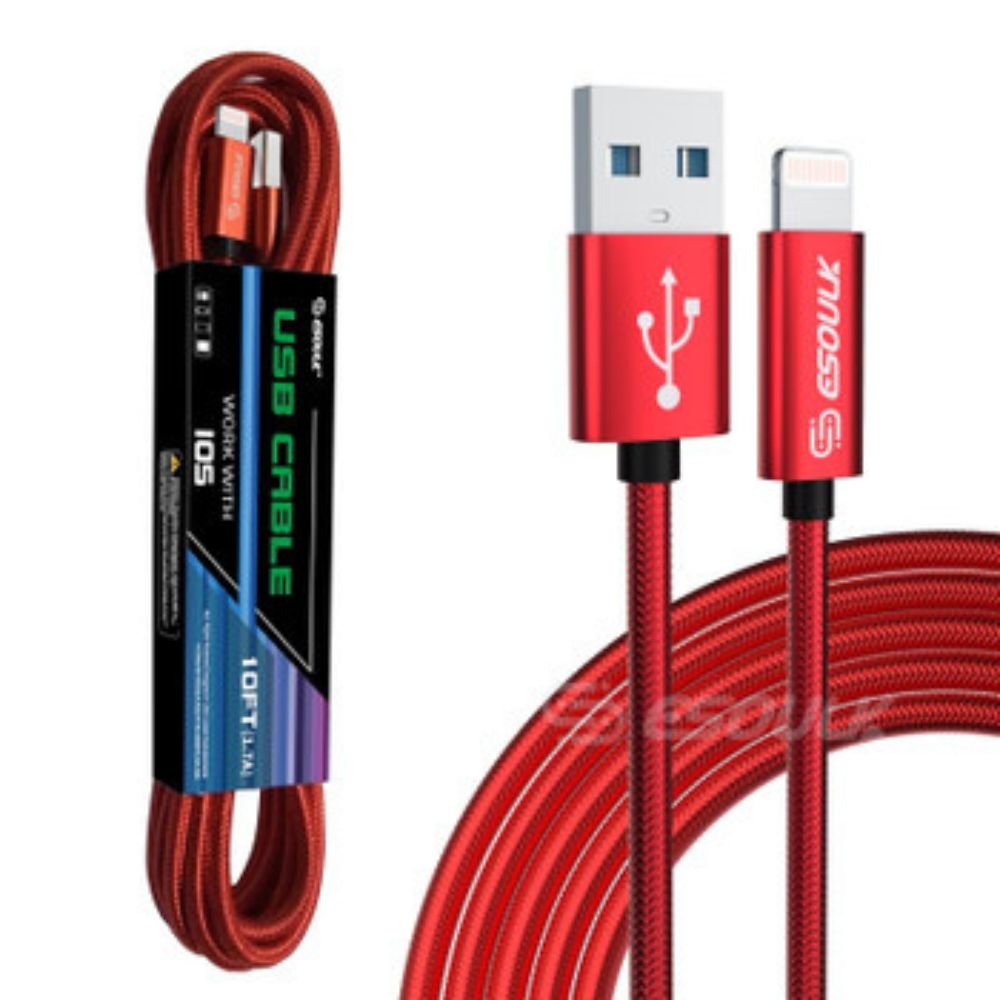 10FT USB cable for iPhone XR XS Max