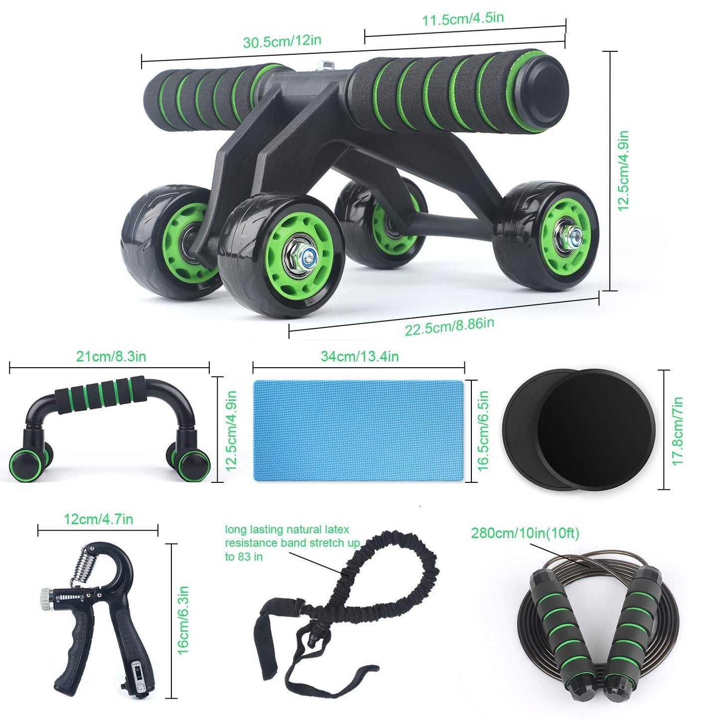 10-in-1 Fitness Kit10-in-1 Fitness Kit